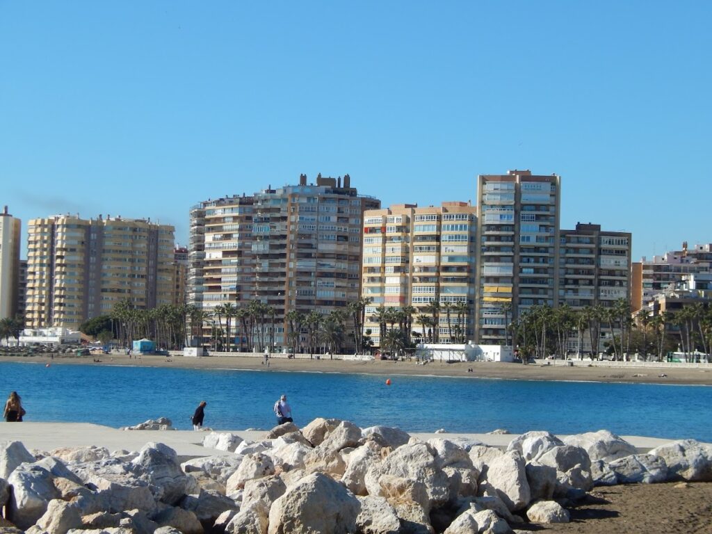 Malaga plaża La Magueta